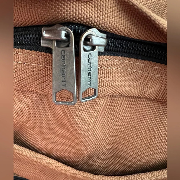 Carhartt Legacy Classic Work Nylon Canvas Backpack Brown 23L Single-Compartment - Picture 5 of 16